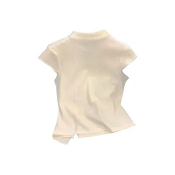 Mu Xiao Xin T Shirt Women's Apricot