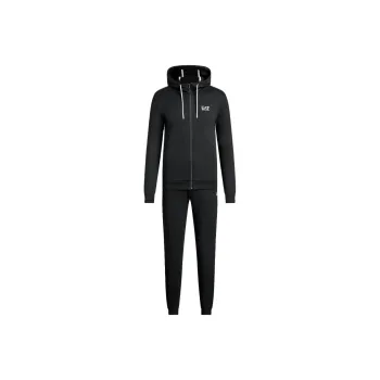 EMPORIO ARMANI EA7 SS24 Casual Sportswear Men's Black