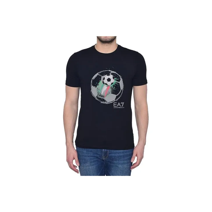 EMPORIO ARMANI Soccer Jerseys Men Black-0