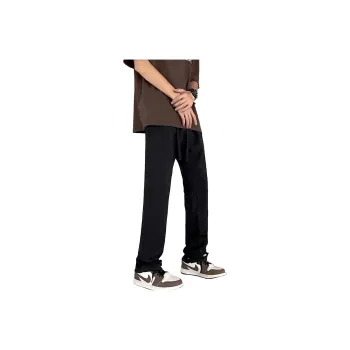 AMANDA BY Casual Pants Summer Men's Black