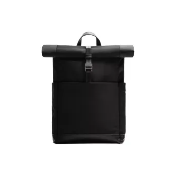 ZARA Polyester Backpack Large Size Men's Black