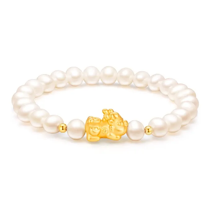Central Fashion Pearl Bracelets Women's-0