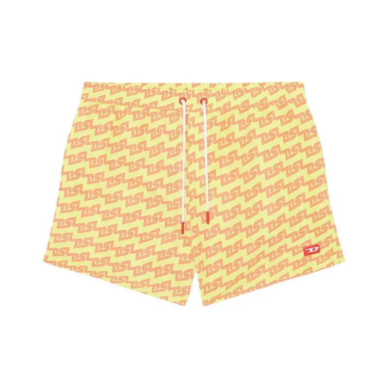 DIESEL FW24 Swimming Shorts Men's Yellow-0