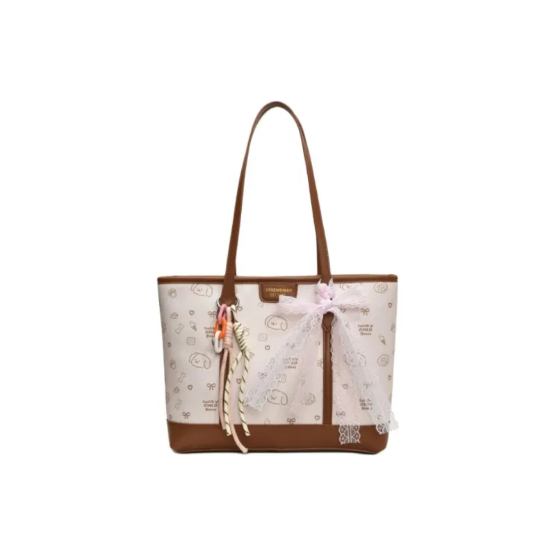 Lan Bao Fan Pu Shoulder Bag Women's Multicolor-4