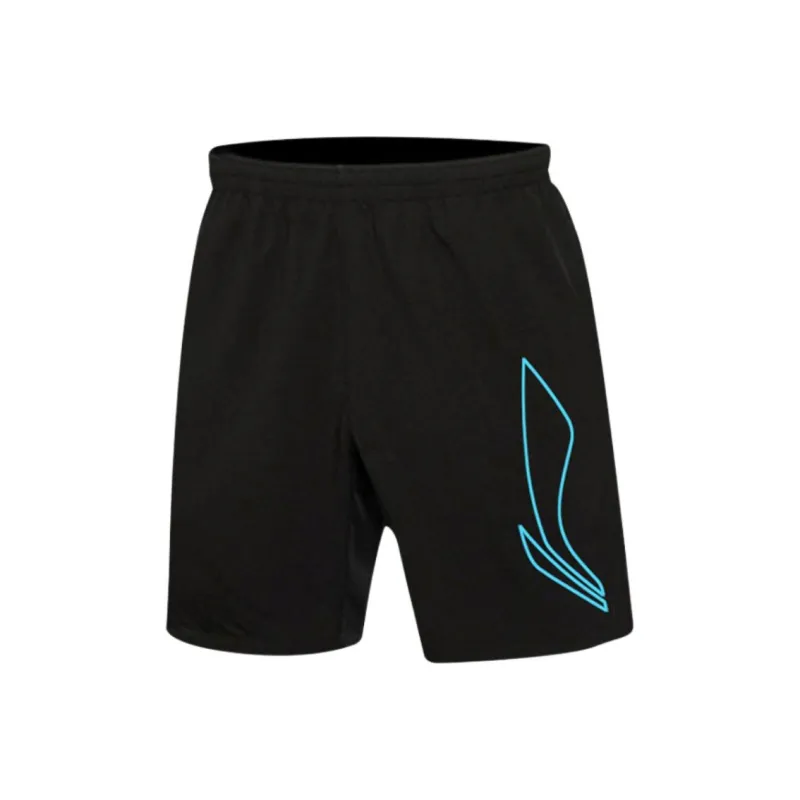 LiNing Sports Life Collection Casual Shorts Men's Cool Refreshing Black-0