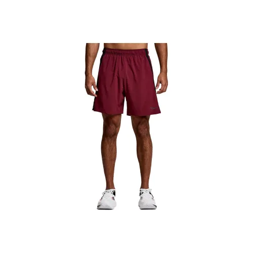 Saucony Casual Shorts Men Red