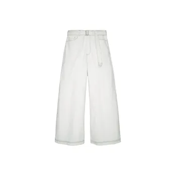 ZARA SRPLS Series Casual Pants Men's White