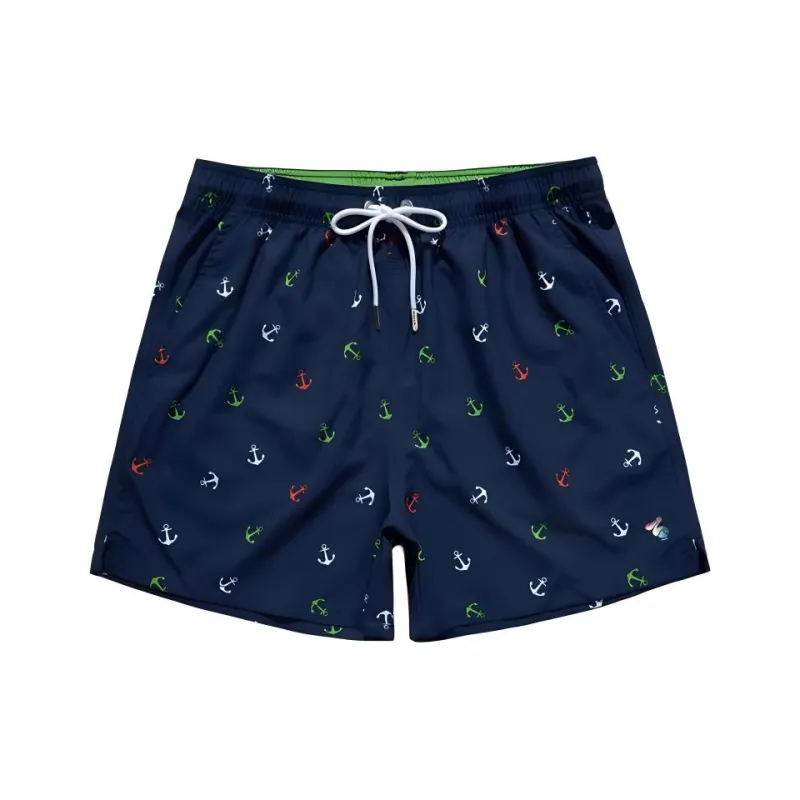 GAILANG Summer Three Quarter Beach Shorts Men's-0