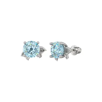 ICEGANG S925 Silver Stud Earrings Unisex