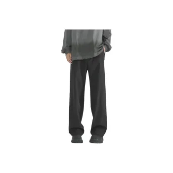 Fakeyoung Casual Pants Unisex Black