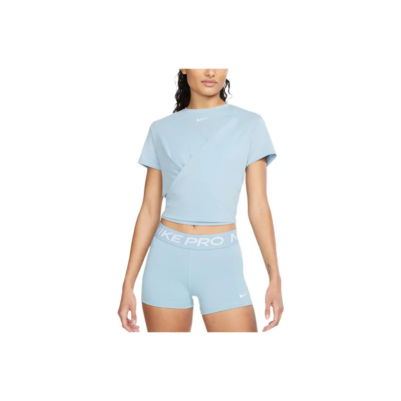 Nike Crop Tops Women's Blue-0