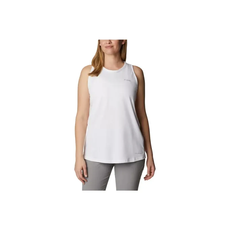 Columbia Tank Tops Women's White-0