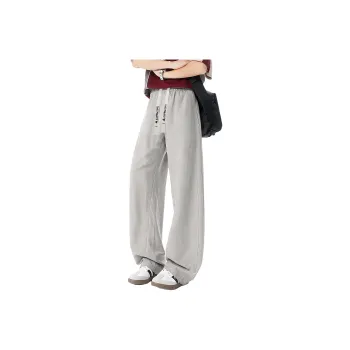 Love Monster Casual Pants Unisex Gray