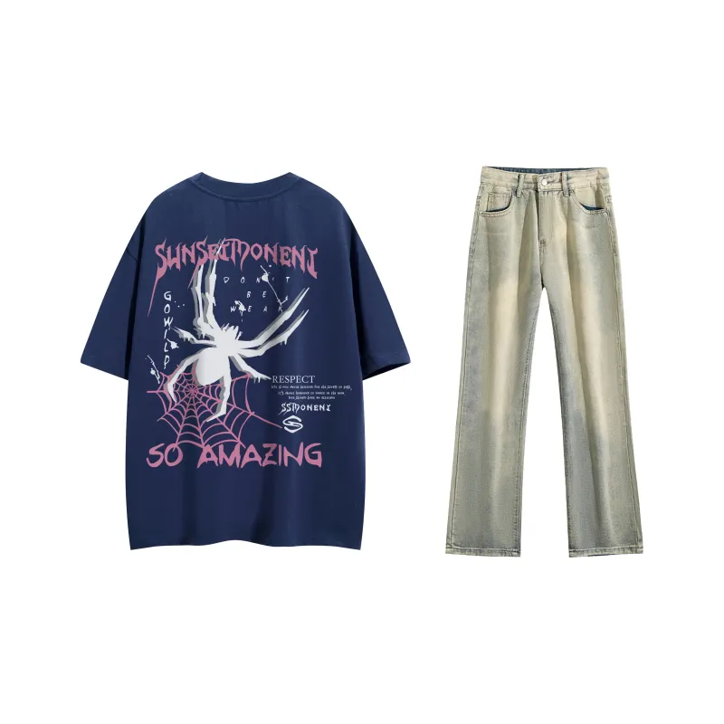 SUNSETMONENT Casual Sportswear Unisex-29