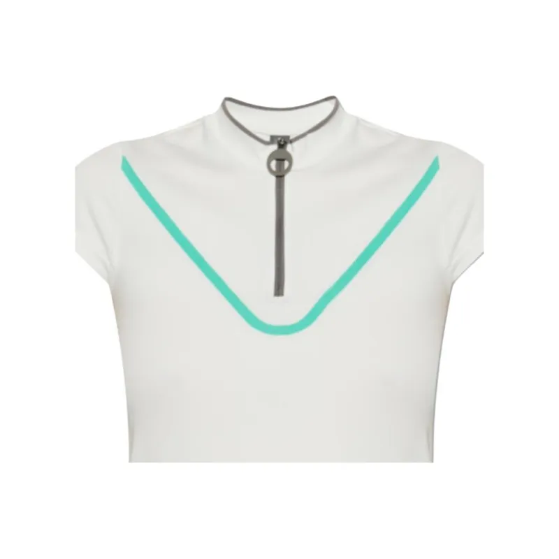 Adidas Short zip Golf Polo-4