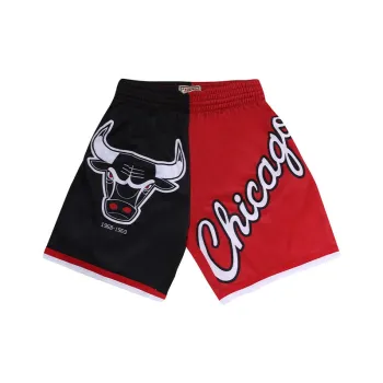 Mitchell & Ness x Big Face5.0 Basketball Shorts Men's Multicolor Black Red