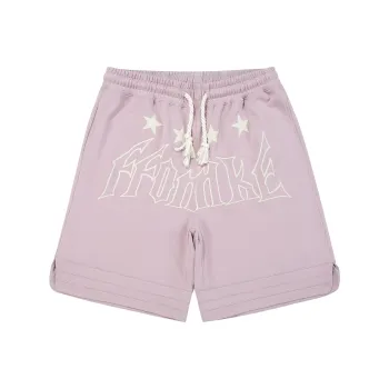 FFOMKE Casual Shorts Unisex Pink