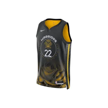 Nike x NBA Basketball Jerseys Unisex Black Gold