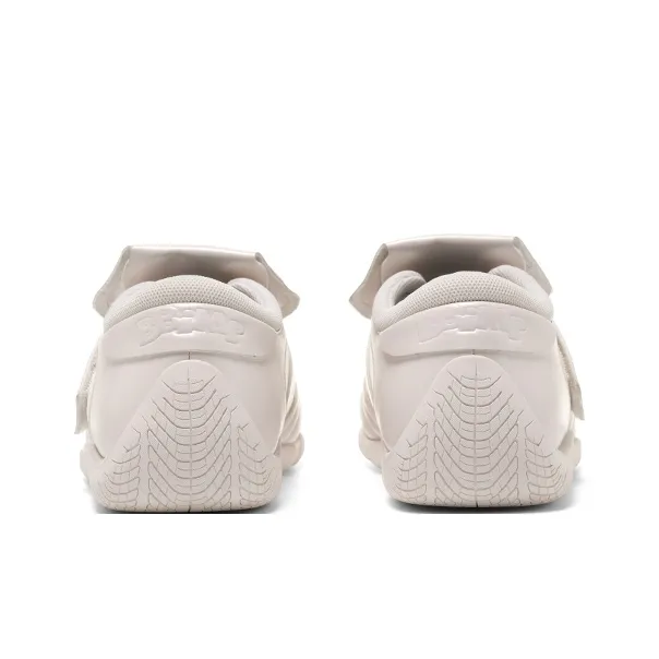 BBIMP Anti Slip Wear Resistant Low Top Casual Shoes Women's Pearl White-3