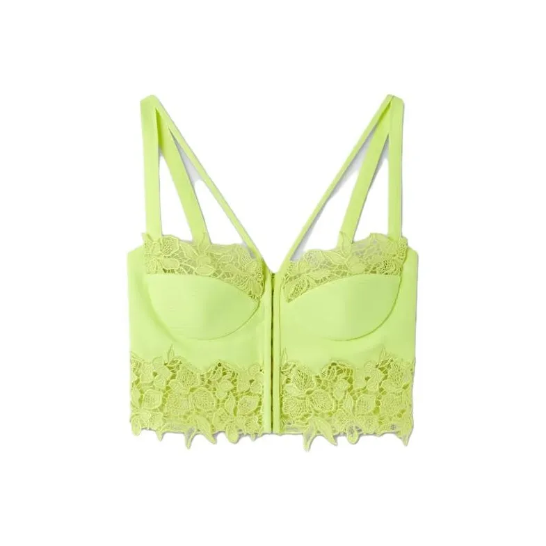 VERSACE Floral Lace Corset-0