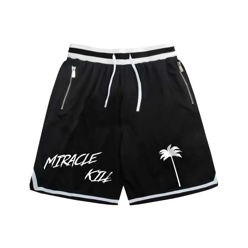 MIRACLE KILL Basketball Shorts Unisex-0