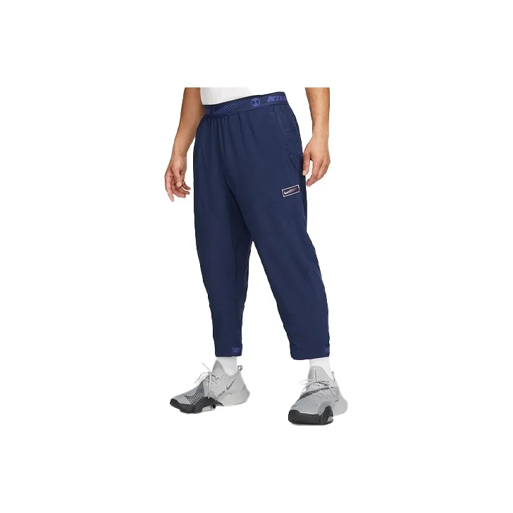 Nike Sports Pants Men Dark Blue-0