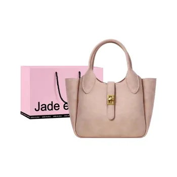 Jade En Plus PU Handbag Regular Women's Misty Pink/Jade Frost White