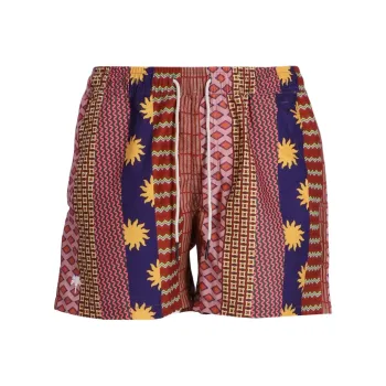 OAS Mixtape Thigh length Swim Shorts