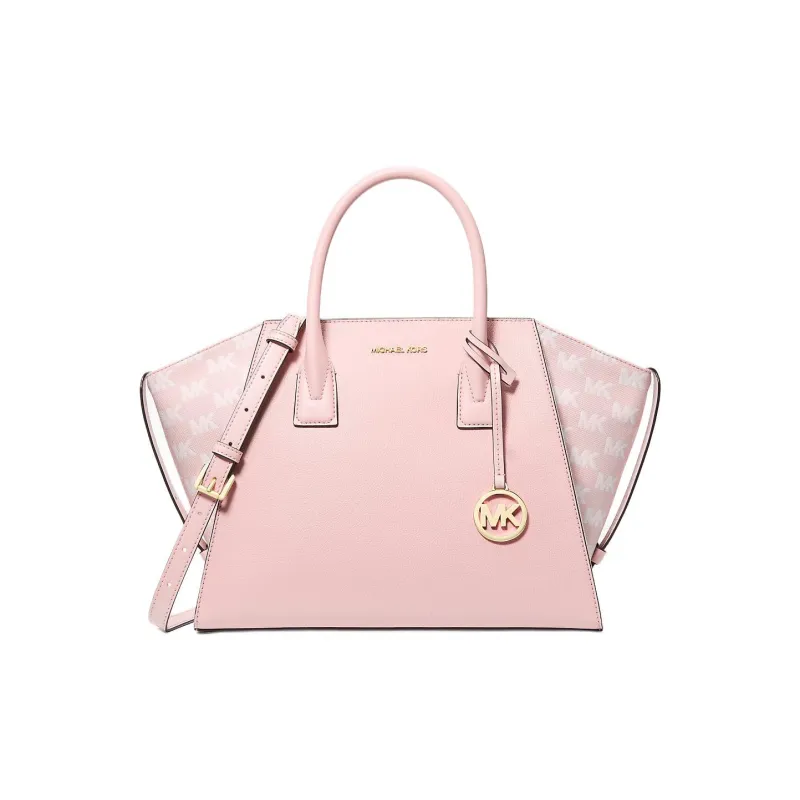 MICHAEL KORS Avril Leather One Shoulder Handbag Tubas Women's Pink-0
