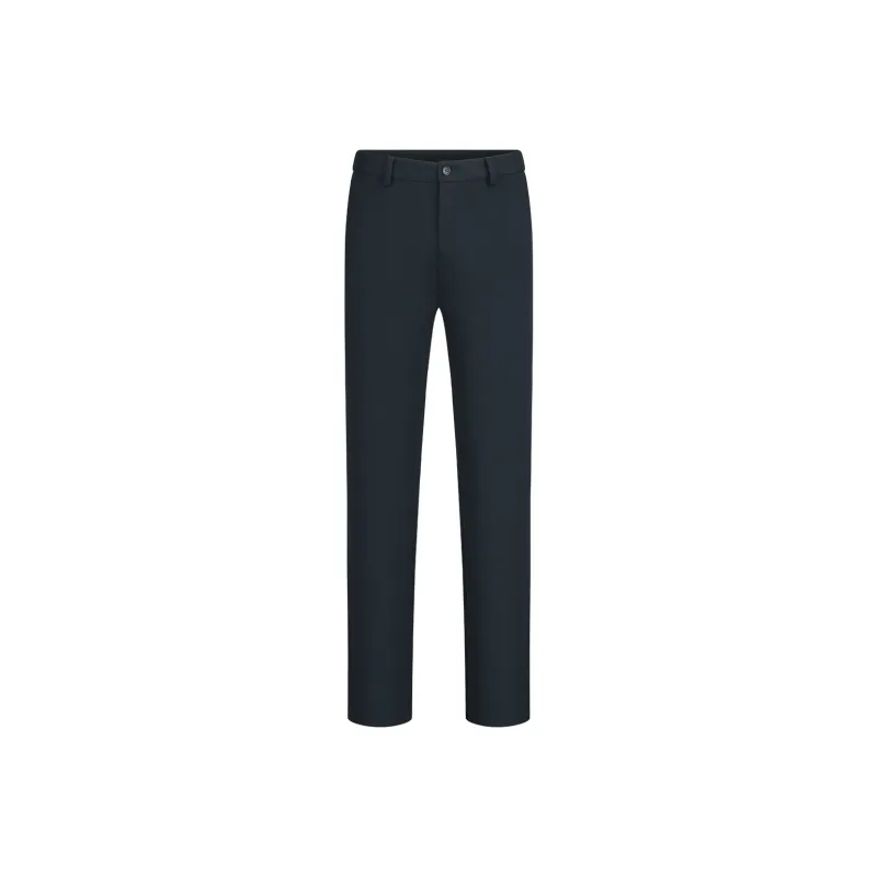 SEVEN Thickened Casual Pants Men's Navy Blue-0