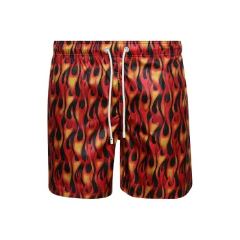 PALM ANGELS Flames Swimshorts