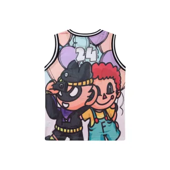 FireMonkey Basketball Jerseys Unisex Pink