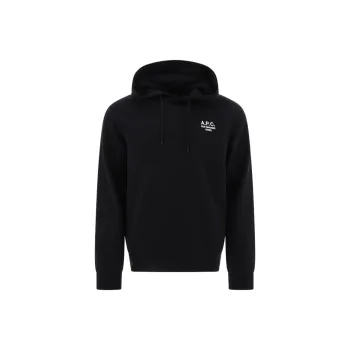 A.P.C Logo print Drawstring Hoodie