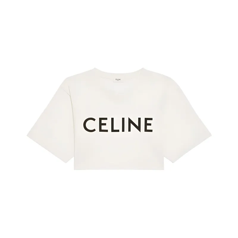 CELINE Crop Tops Women's Light Umber-0