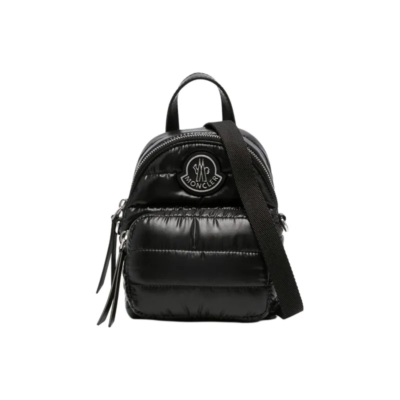 Moncler Kilia Polyamide Shoulder Bag, Crossbody Bag, Handbag Small Size Women's Black-0