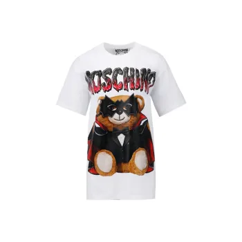 MOSCHINO Regular T Shirt Women's White
