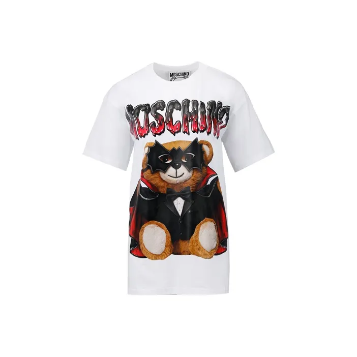MOSCHINO Regular T Shirt Women's White-0