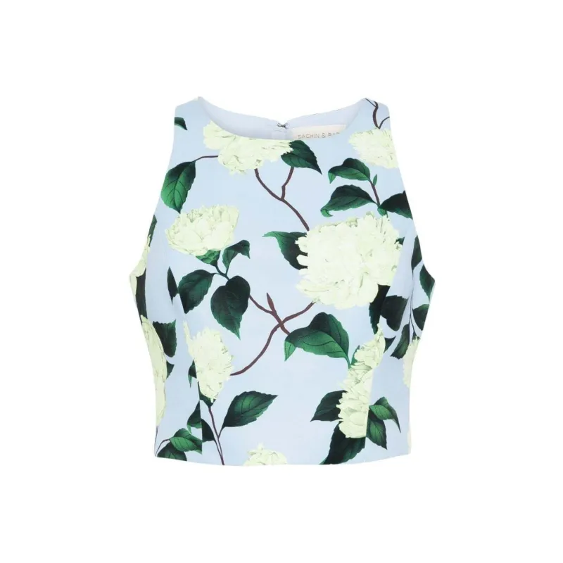 Sachin & Babi Lexie Floral print Crop Top-0