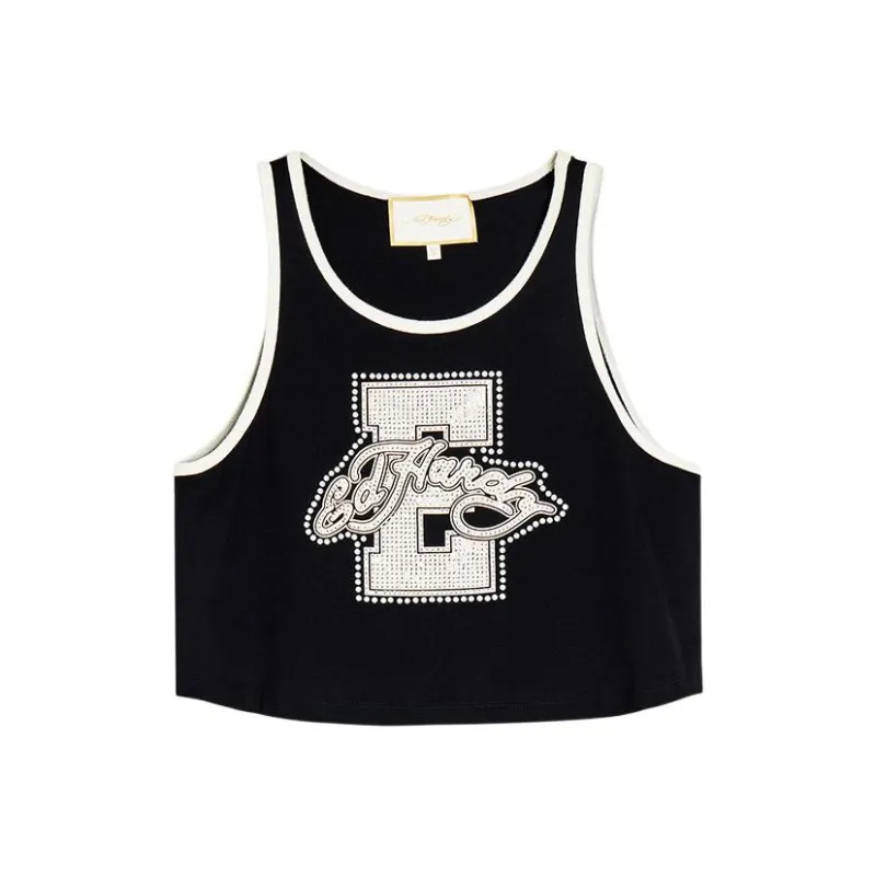 Ed Hardy SS24 Tank Tops Women's Black-0