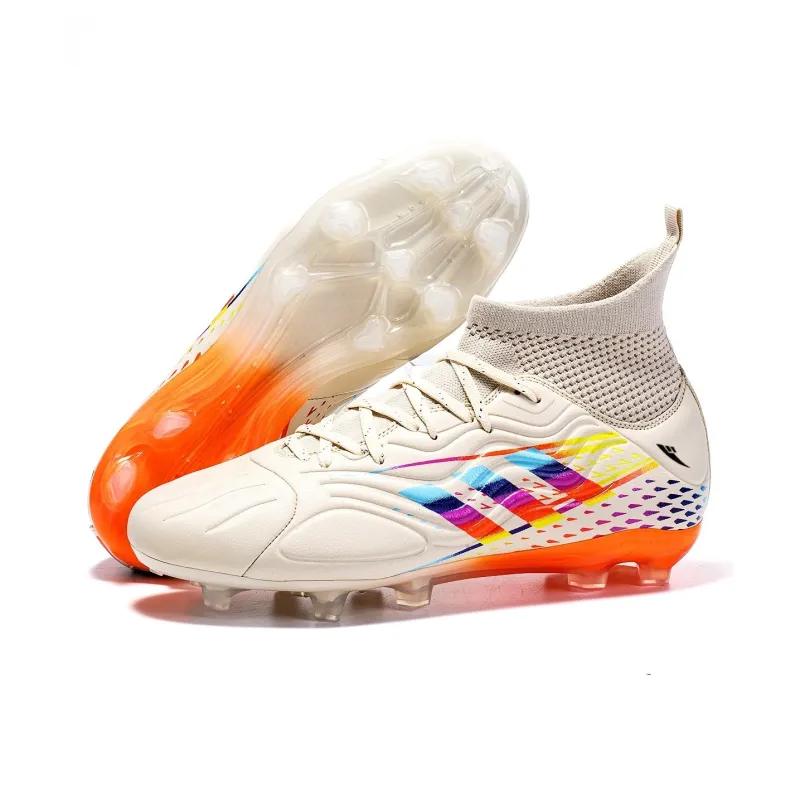 Kuding AG Short Rubber Studs FG Long Rubber Studs Artificial Ground, Natural Ground Coverage Soccer Shoes Unisex-5