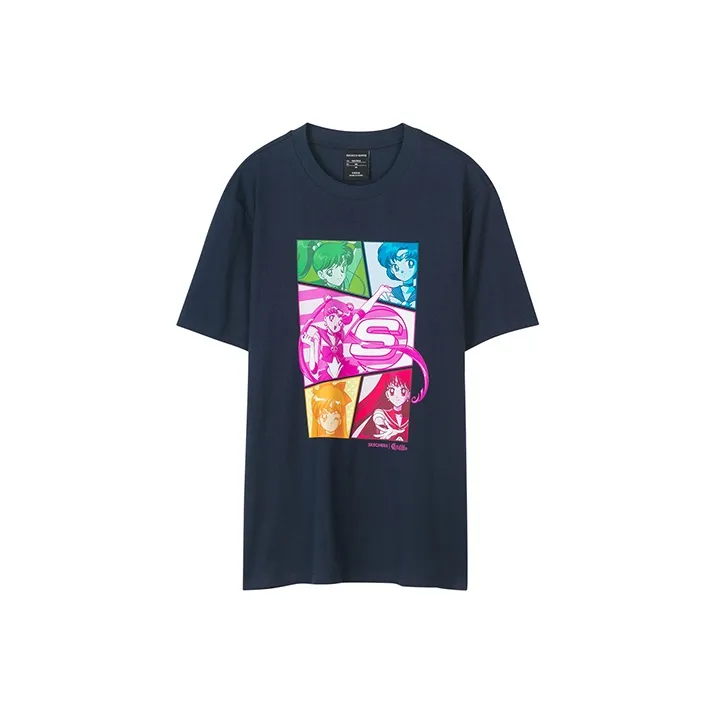 Skechers Straight T-Shirt Women's Navy Blue-0