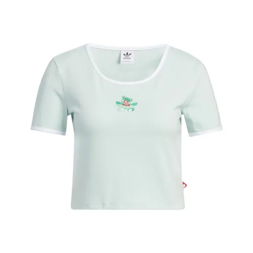 Adidas Originals T Shirt Women's Symbol Green