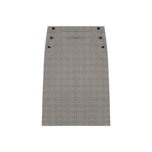 COURREGES SS24 SINGLE FRONT POCKET PRINCE OF WALES SKIRT Skirt Men's Sand Mud Brown
