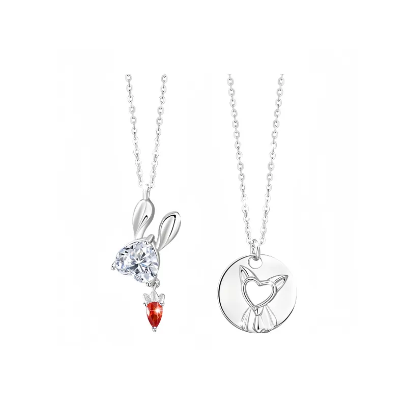 PUENTE 925 Sterling Silver Necklaces Unisex-0