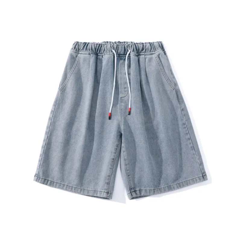 DUNHUANG ART INSTITUTE Denim Shorts Unisex-7