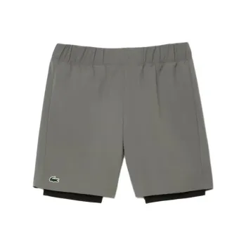 LACOSTE Casual Shorts Men's Gray