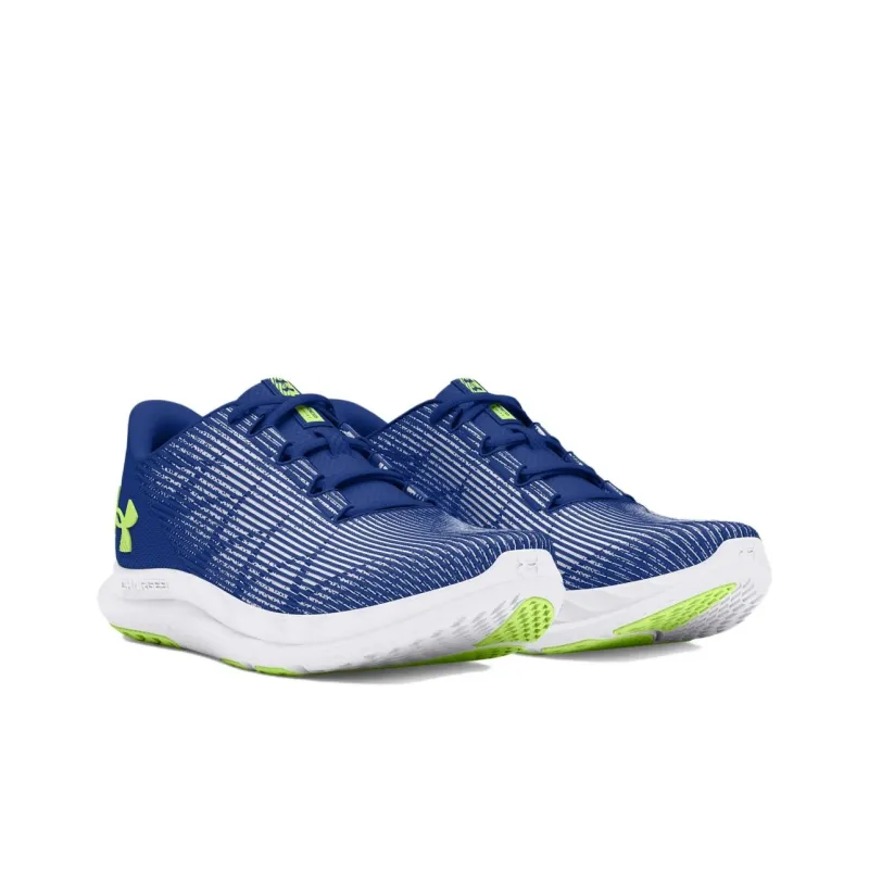 Under Armour Charged Speed Swift Cushioning Slip Resistant Low Top Running Shoes Men's Blue-3