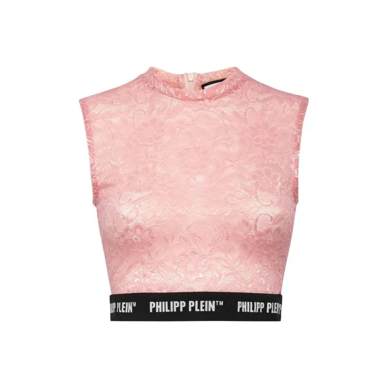 PHILIPP PLEIN Floral Lace Bralette-0
