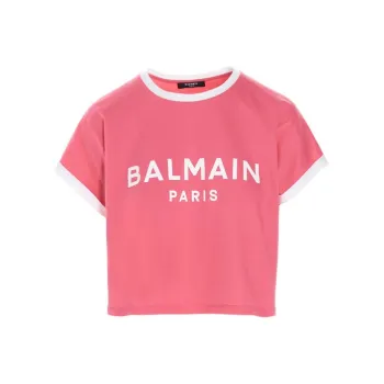 BALMAIN Crop Tops Women's Pink