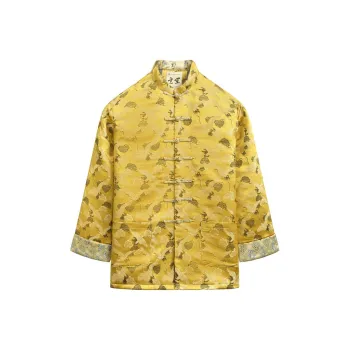 XUANSHENG Puffer Jacket Men's Yellow
